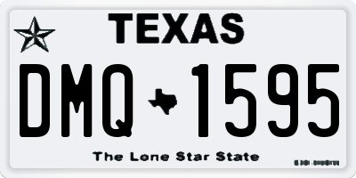 TX license plate DMQ1595