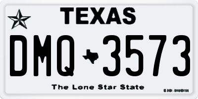 TX license plate DMQ3573