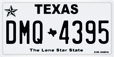 TX license plate DMQ4395
