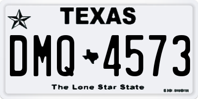 TX license plate DMQ4573