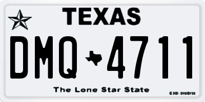 TX license plate DMQ4711