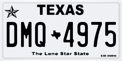 TX license plate DMQ4975