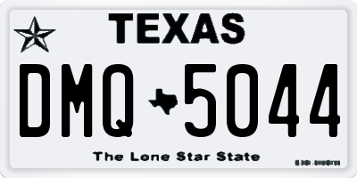 TX license plate DMQ5044