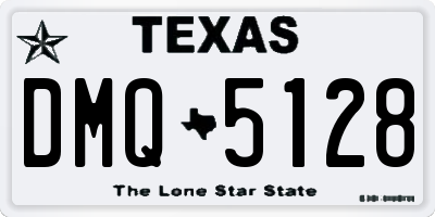 TX license plate DMQ5128