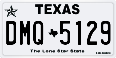 TX license plate DMQ5129