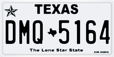 TX license plate DMQ5164