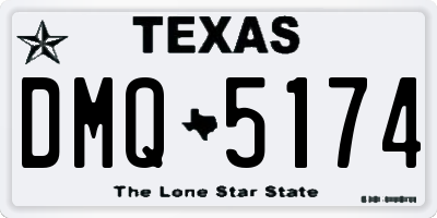 TX license plate DMQ5174