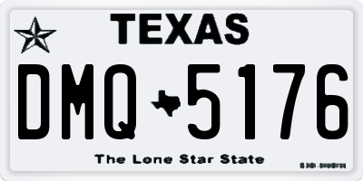 TX license plate DMQ5176