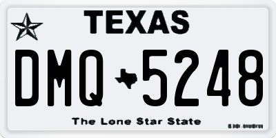 TX license plate DMQ5248