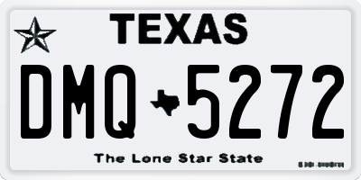 TX license plate DMQ5272