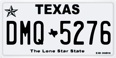 TX license plate DMQ5276