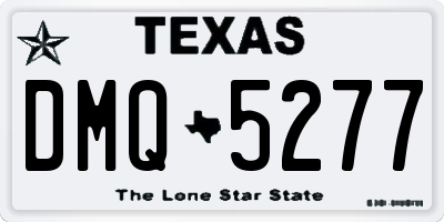 TX license plate DMQ5277