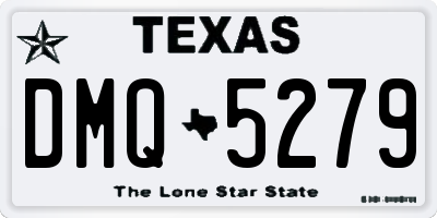 TX license plate DMQ5279