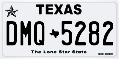 TX license plate DMQ5282