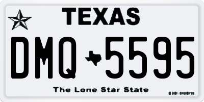 TX license plate DMQ5595