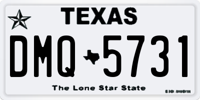 TX license plate DMQ5731