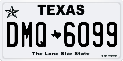 TX license plate DMQ6099