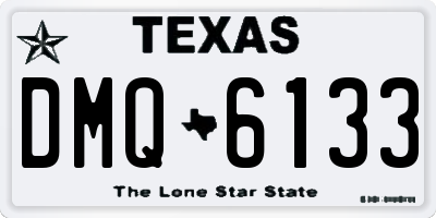 TX license plate DMQ6133