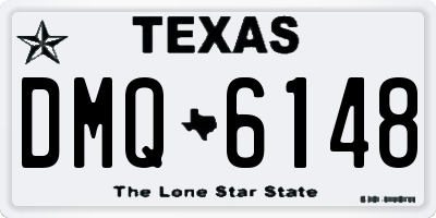 TX license plate DMQ6148