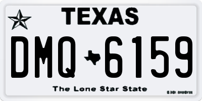 TX license plate DMQ6159