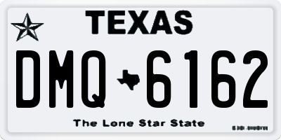 TX license plate DMQ6162