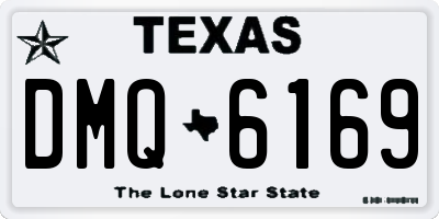 TX license plate DMQ6169