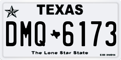 TX license plate DMQ6173