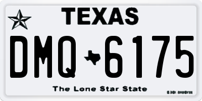 TX license plate DMQ6175