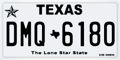 TX license plate DMQ6180