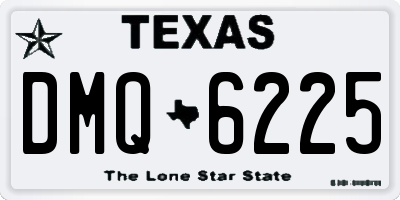 TX license plate DMQ6225
