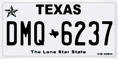 TX license plate DMQ6237