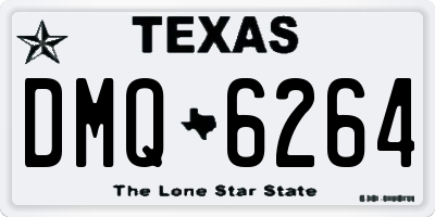 TX license plate DMQ6264