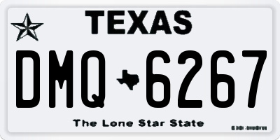 TX license plate DMQ6267
