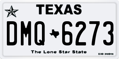 TX license plate DMQ6273
