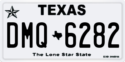 TX license plate DMQ6282