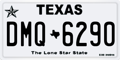 TX license plate DMQ6290