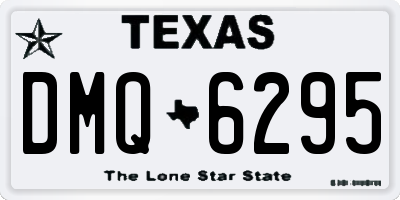 TX license plate DMQ6295