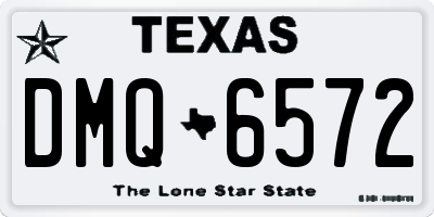 TX license plate DMQ6572