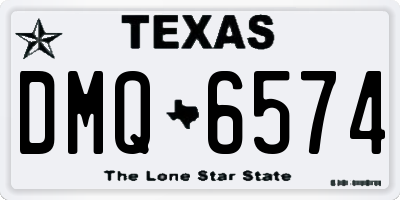 TX license plate DMQ6574