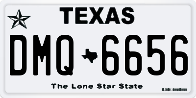 TX license plate DMQ6656