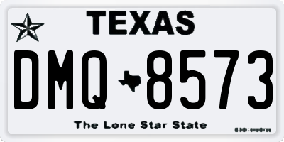TX license plate DMQ8573