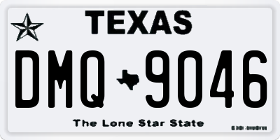 TX license plate DMQ9046