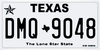 TX license plate DMQ9048