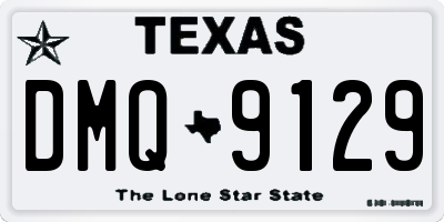 TX license plate DMQ9129