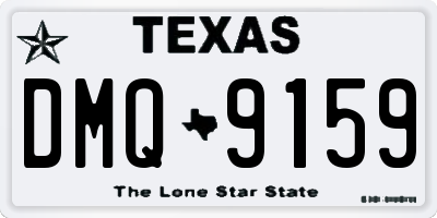 TX license plate DMQ9159