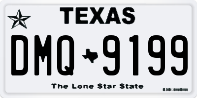 TX license plate DMQ9199