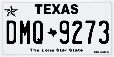 TX license plate DMQ9273
