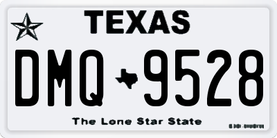 TX license plate DMQ9528