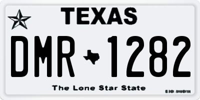 TX license plate DMR1282