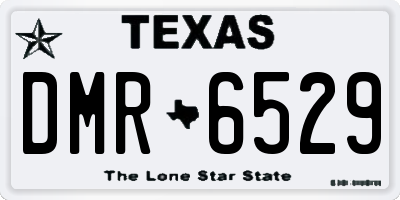 TX license plate DMR6529